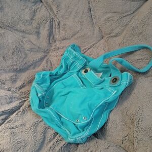 Aeropostale Teal Fabric Bag